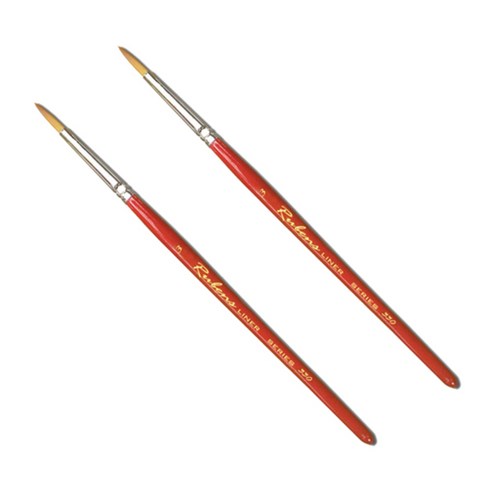 루벤스 330 세필 인조, 3호, 2개