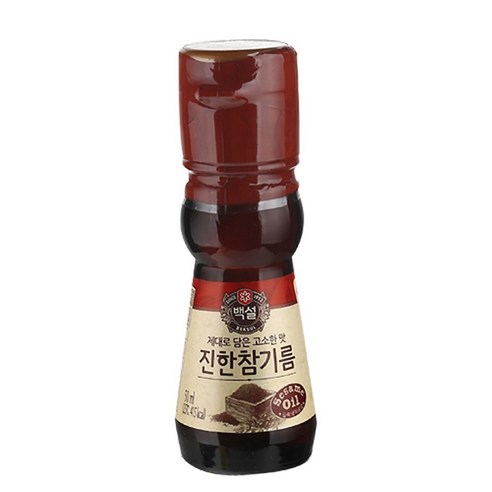 백설 11년 진한 참기름, 50ml, 1개