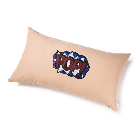 꼭지 후로킹 쿠션 등쿠션커버, 시엘