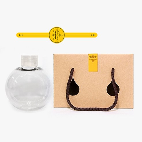 병도매닷컴 250ml 더치볼 PET 투명캡 패키지 옵션 4-6, 10세트
