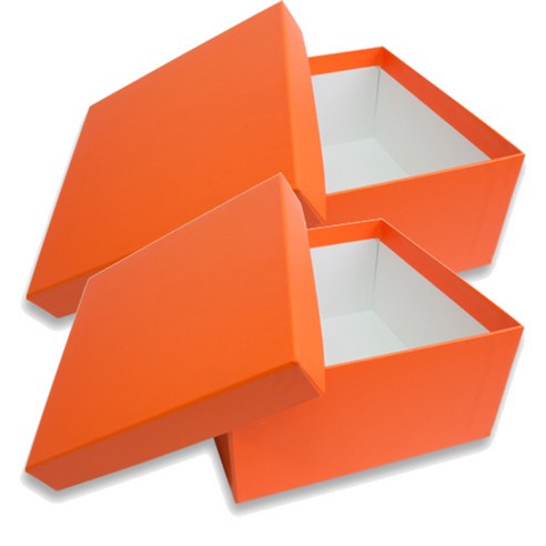 박스몬스터 아트 선물포장박스, ORANGE, 2개