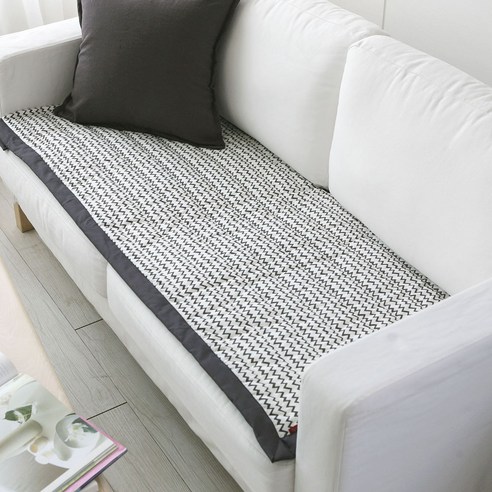 데코토닉 쇼파패드 180 x 70 cm, 그레이리드믹, 1개