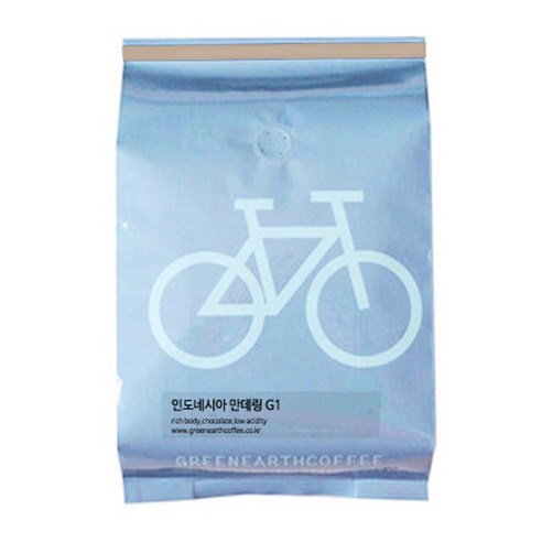 그린어쓰 Micro 로스팅 인도네시아 만데링 G1 원두커피, 핸드드립, 200g