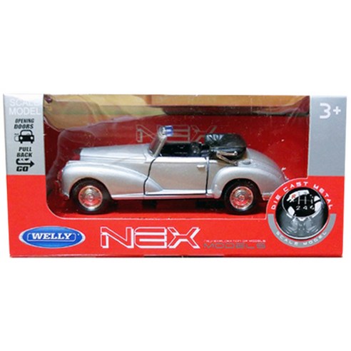 웰리 벤츠 1955 300S 자동차, 실버