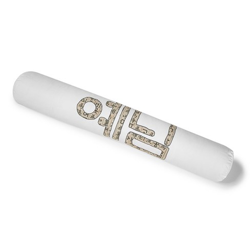 꼭지 훈민정음쿠션 다리쿠션커버, 예님