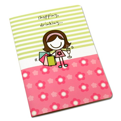 스머크 생일카드, SHOPPING DRINKING (SCSM022), 1개