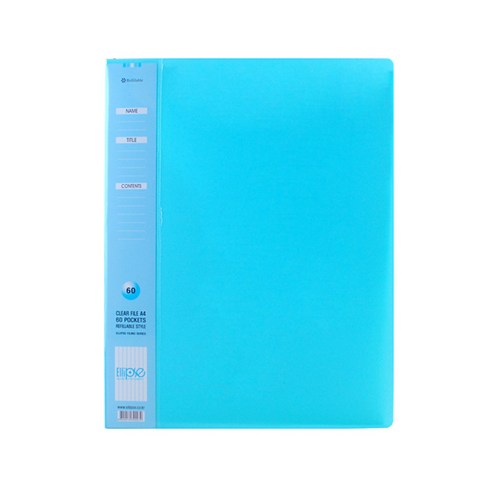 엘립스 클리어파일 60p, 하늘, 1개