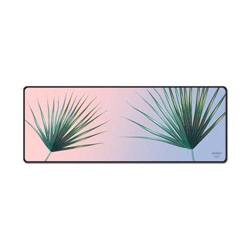 더파슬리 보테니컬 스퀘어 데스크매트 와이드사이즈 80 x 30 cm, GM77003, 1개