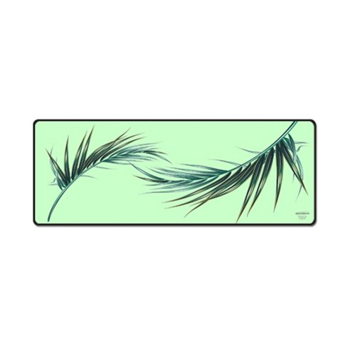 더파슬리 보테니컬 스퀘어 데스크매트 와이드사이즈 80 x 30 cm, GM77013, 1개