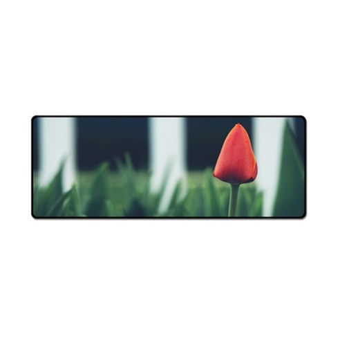 더파슬리 보테니컬 스퀘어 데스크매트 와이드사이즈 80 x 30 cm, GM77574, 1개