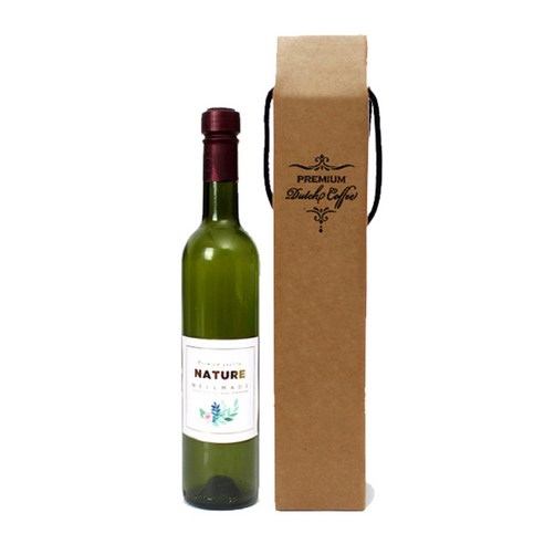 병도매닷컴 녹색 와인 스크류 500ml 2C 더치커피병 패키지 35개입, LB10, 1세트