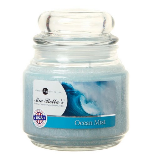미아벨라 클래식 컬렉션 팜왁스 자캔들 미디엄 454g, Ocean Mist, 1개