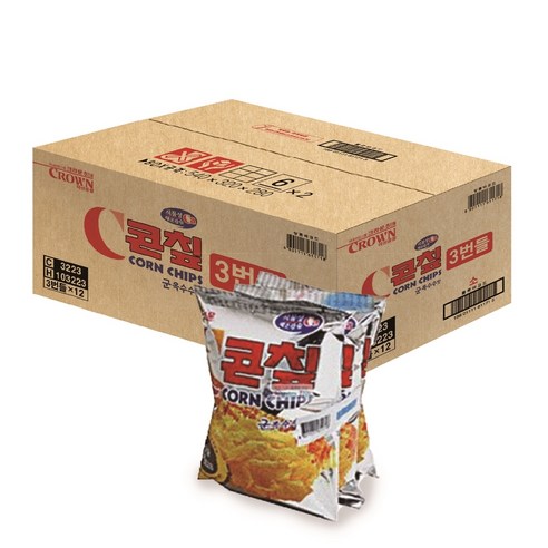 크라운 콘칲 3p, 69g, 12개