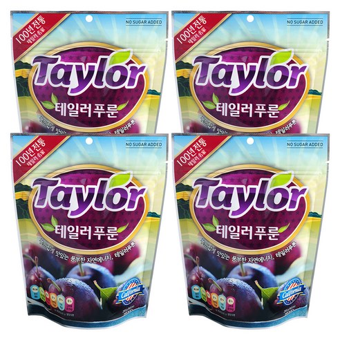 테일러 푸룬 건자두, 250g, 4개