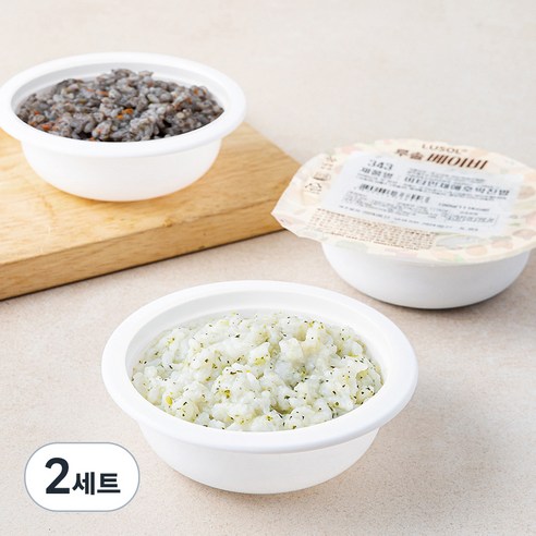 루솔 이유식 3단계 야채세트 (냉장), 540g, 2세트