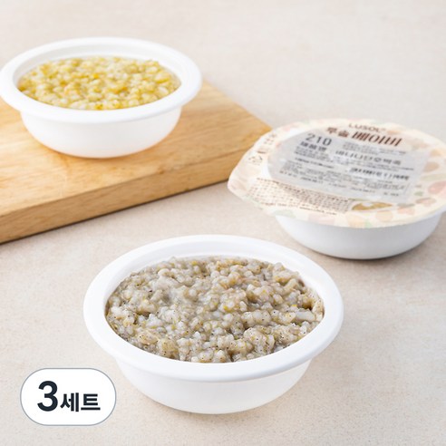 루솔 7~9개월 2단계 이유식 야채세트 (냉장), 540g, 3세트