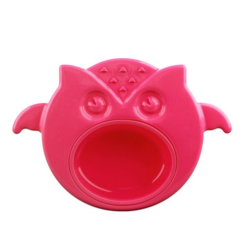 제제펫 심플부엉이 식기, Y319PCDD001(오렌지), 1개