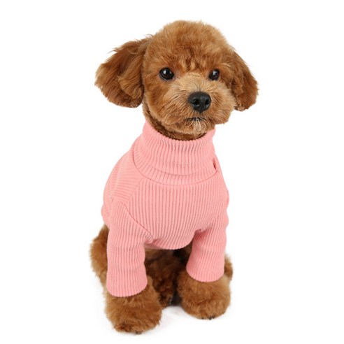윙키뉴욕 강아지 골지니트, PINK