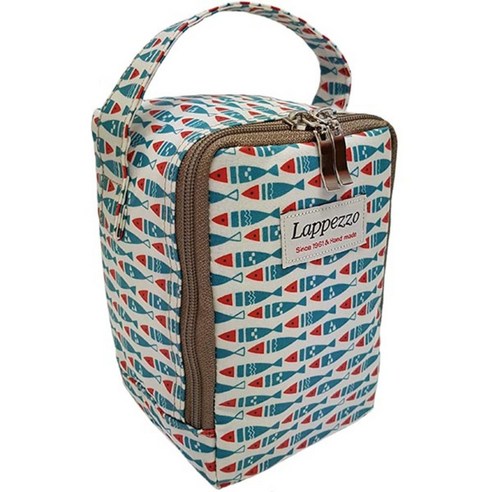 lapezzo 보온보냉 가방 MiNi, 물고기 (블루)