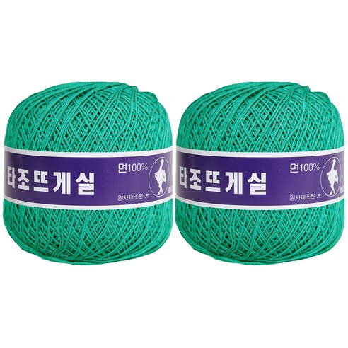 구정 타조 뜨개실 20수 2p, 106 연녹