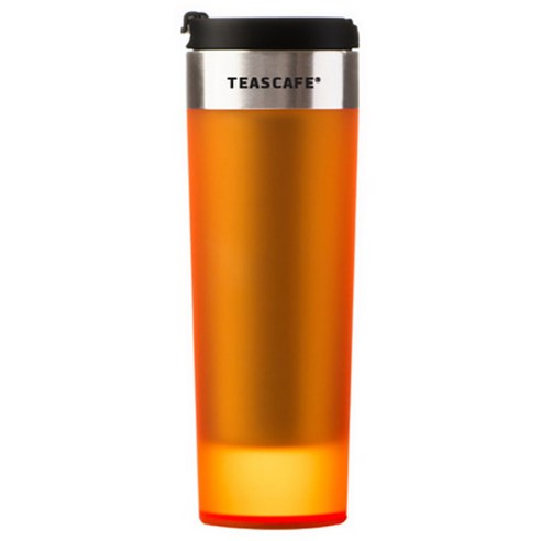 티스카페 바톤베리SF 텀블러, 라이트오렌지, 350ml