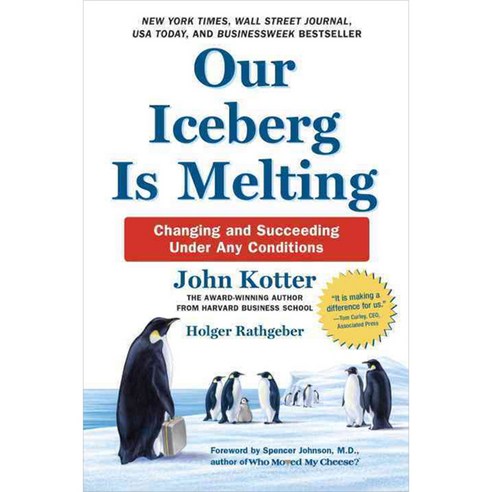 [해외도서] Our Iceberg is Melting : Changing and Succeeding Under Any Conditions, Portfolio