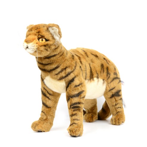 한사토이 동물인형 벵갈고양이 Bengal Cat Standing, 33cm, 갈색 (6354)