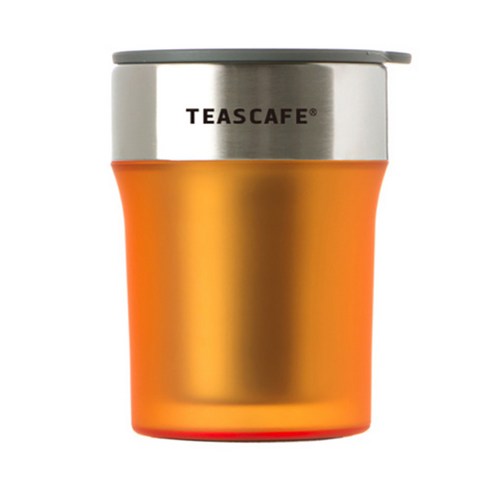 티스카페 미니베리SF 텀블러, 라이트오렌지, 400ml