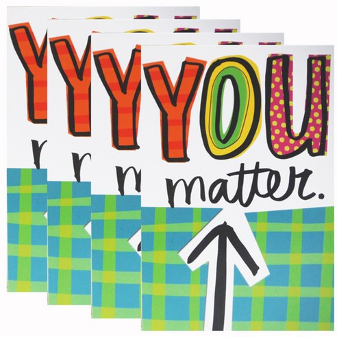 홀마크 위로 격려 카드, you matter WWV1446, 4개입