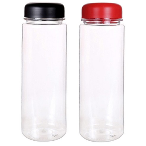 MAKA PET 마이보틀 2p, 블랙, 레드, 500ml