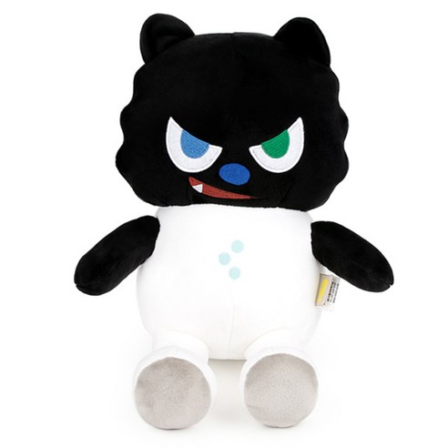 누리토이즈 스페이스 정글 봉제인형, 25cm, 카오 (블랙)