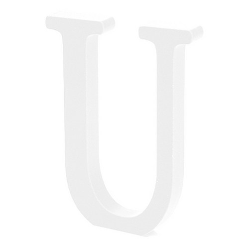 쿠 홈 인테리어 소품 아크릴 스텐딩 이니셜 02, U (투명)