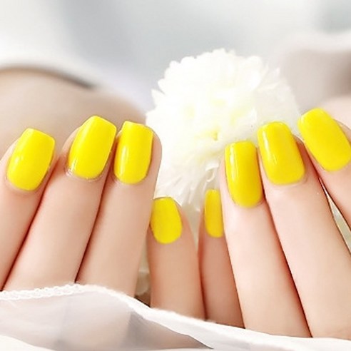 라이프포인트 베이직 네일팁, F16 옐로우펌프킨, 1세트