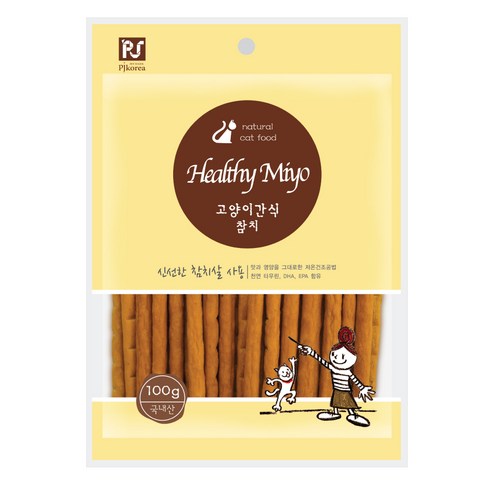 헬씨미요 고양이 간식, 참치, 100g, 1개