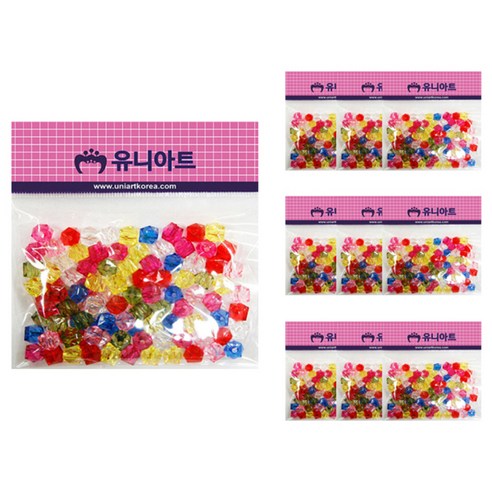 유니아트 2000 모양비즈, 25번, 10개입
