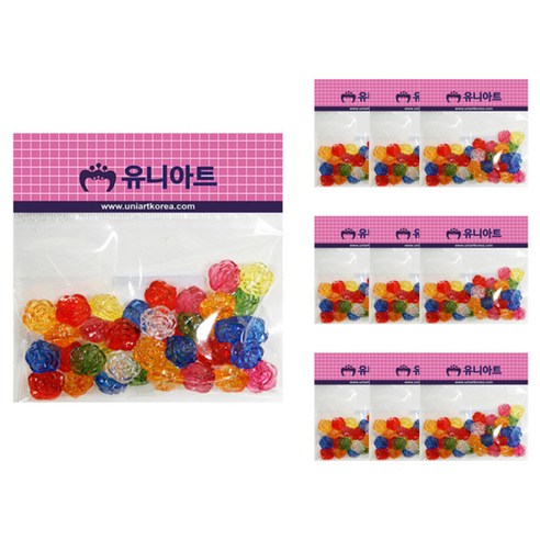 유니아트 2000 모양비즈, 54번, 10개입
