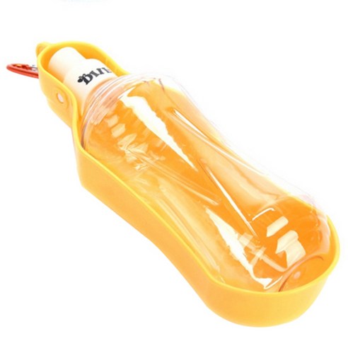 제제펫 휴대용 펫 워터보틀 500ml, Y383PDDW021 (옐로), 1개