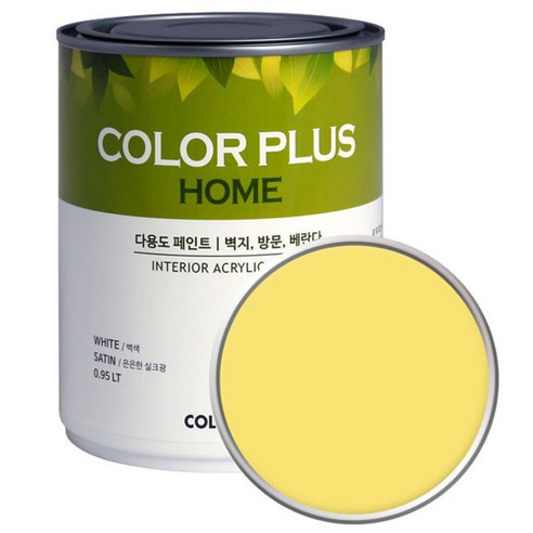 노루페인트 컬러플러스 홈 페인트, 미넨 (SP6180), 1개, 1L