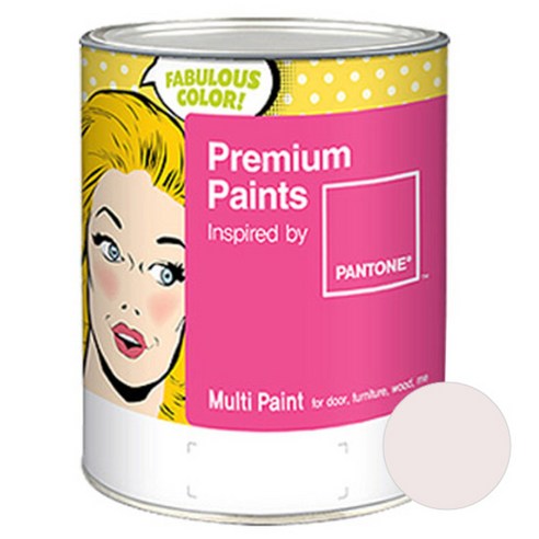 노루페인트 팬톤 멀티 에그쉘광 페인트 1L, Delicacy (11-2409)