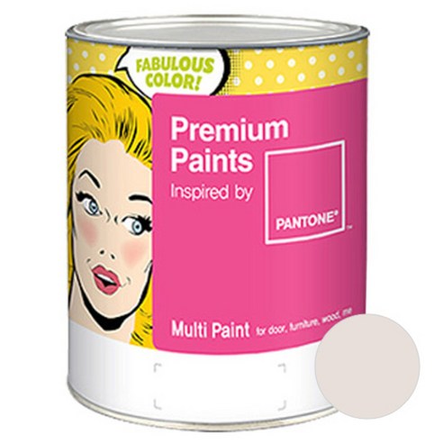 노루페인트 팬톤 멀티 에그쉘광 페인트 1L, Pastel Parchment (11-0603)