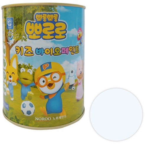노루페인트 뽀로로 키즈 바이오 페인트, 포비화이트블루