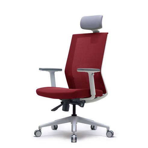 베스툴 사무 학생용 메쉬의자 S20G110LW, 레드