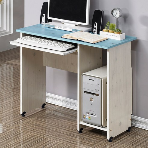 미소비즈 료니퍼니쳐 가르디 800 입식 책상, 블루워시