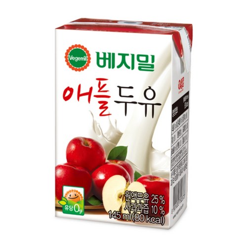 베지밀 애플두유, 145ml, 72개