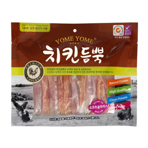 요미요미 강아지간식 치킨듬뿍 400g, 소프트슬라이스, 1개