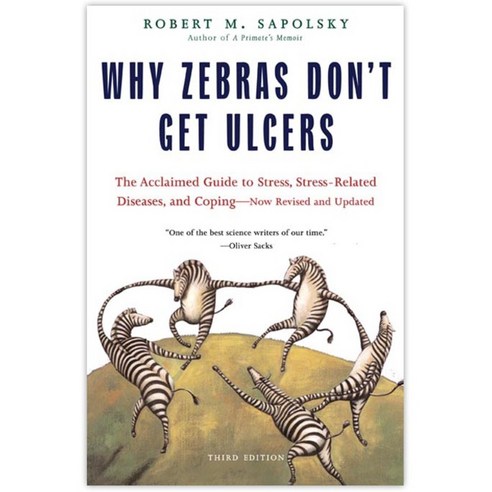 [해외도서] Why Zebras Don''t Get Ulcers, Henry Holt & Co
