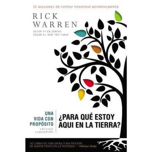 Una Vida con Proposito / The Purpose Driven Life hardback, Vida Pub