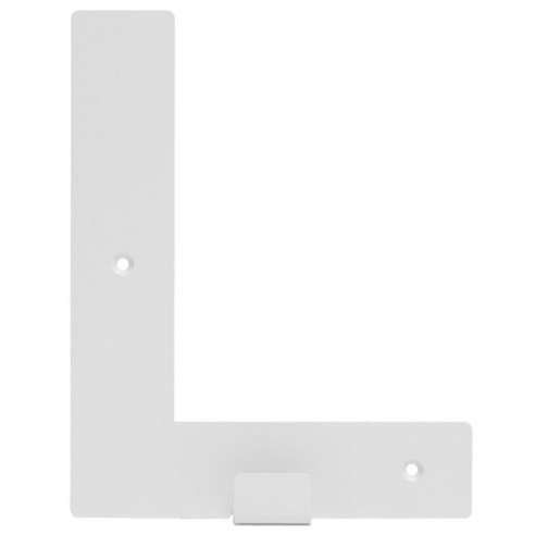 블루파온 포인트 장식 L 알파벳훅 S, 화이트, 1개