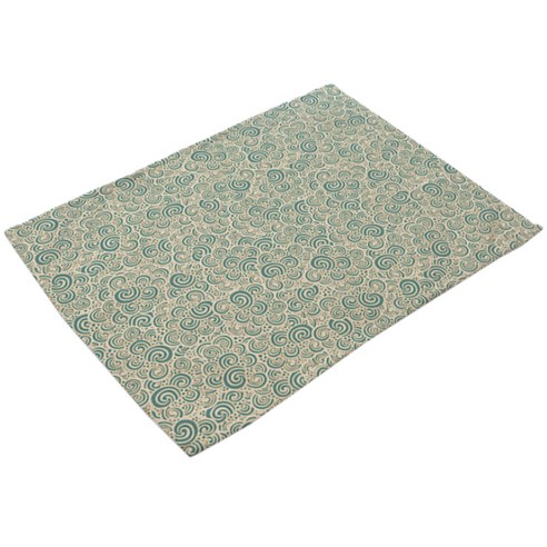 베이직 패턴 테이블 매트, H, 42 x 32 cm