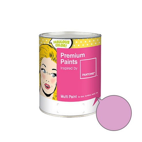 노루페인트 팬톤멀티 에그쉘광 핑크피치계열 페인트 1L, 파스텔라벤더 (14-3209), 1개